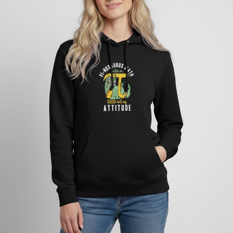 Pi-nosaurus math avec un peu de posture Sweat à capuche Femme