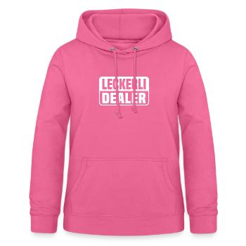 Leckerli Dealer - Frauen Hoodie - Pink - Vorne - AI Model Female 172 light (172cm)