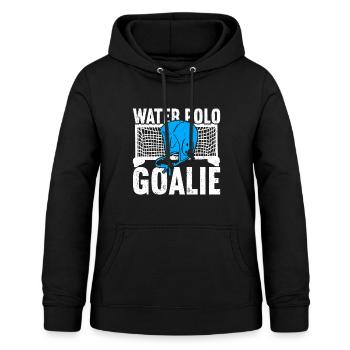 Wasserball - Frauen Hoodie - Schwarz - Vorne - AI Model Female 172 light (172cm)