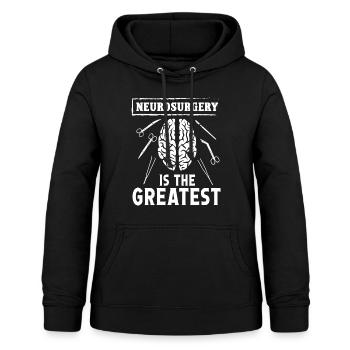 Gehirnchirurg Neurosurgery Greatest Neurochirurg - Frauen Hoodie - Schwarz - Vorne - AI Model Female 172 light (172cm)