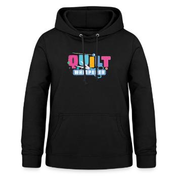 Quilting Quilt Patchwork Quilting Sewing Sewer - Women's Hoodie - black - Front - AI Model Female 172 light (172cm)
