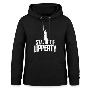 Hermannsdenkmal Teuteburger Wald - Frauen Hoodie - Schwarz - Vorne - AI Model Female 172 light (172cm)