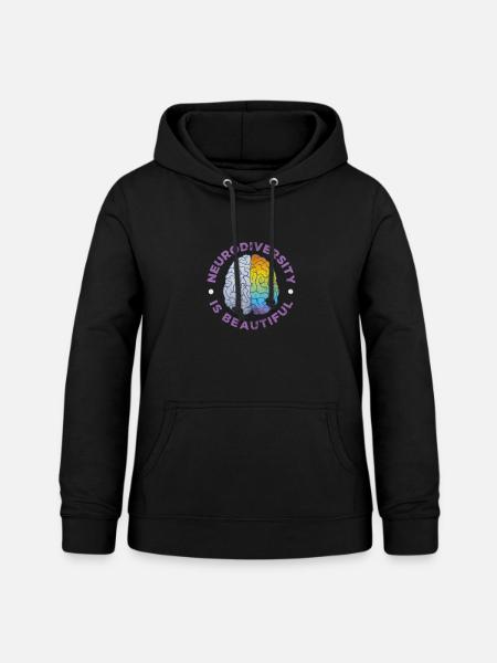 ADHS - Frauen Hoodie - Schwarz