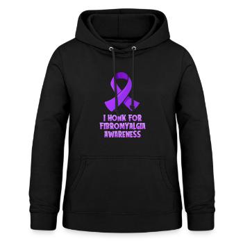 Fibromyalgia Rheumatism Cool - Women's Hoodie - black - Front - AI Model Female 172 light (172cm)