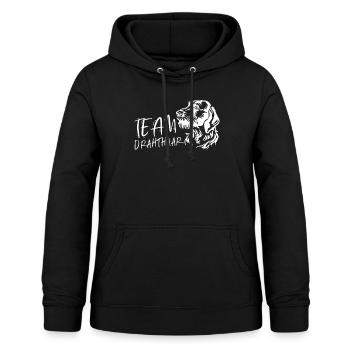 Hunde Deutsch Drahthaar Hundebesitzer - Frauen Hoodie - Schwarz - Vorne - AI Model Female 172 light (172cm)