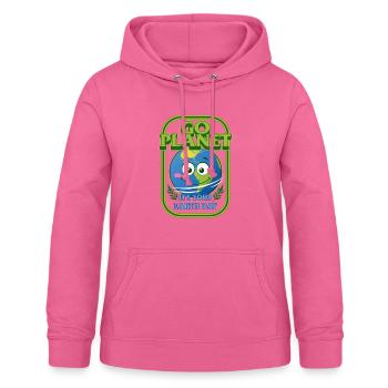 Earth Shirt, Go Planet It’s Your Earth Day Tee, - Sweat à capuche Femme - rose - Devant - AI Model Female 172 light (172cm)