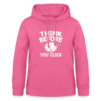 Développement de sites Web pour développeurs Web - Sweat à capuche Femme - rose - Devant - AI Model Female 172 light (172cm)