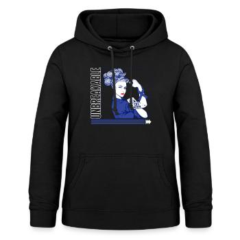 Zyklisches Erbrechen-Syndrom Shirt, CVS Warrior - Frauen Hoodie - Schwarz - Vorne - AI Model Female 172 light (172cm)