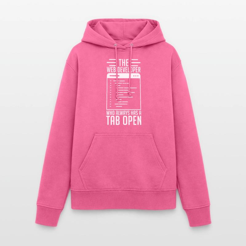 Web Developer Tab Always Open Women's Hoodie