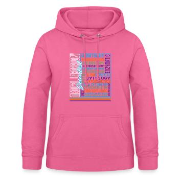 Chemise scientifique, Tee de laboratoire médical, Médicament - Sweat à capuche Femme - rose - Devant - AI Model Female 172 light (172cm)