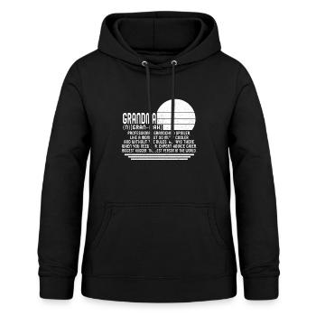 Oma Hemd, Oma Profi - Frauen Hoodie - Schwarz - Vorne - AI Model Female 172 light (172cm)
