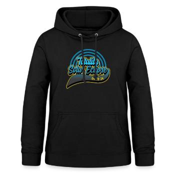 Solar Eclipse Shirt, Totality Solar Eclipse 04 08 - Women's Hoodie - black - Front - AI Model Female 172 light (172cm)
