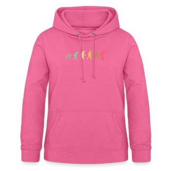 Swim Retro Swimming Evolution Funny swimmer - Sweat à capuche Femme - rose - Devant - AI Model Female 172 light (172cm)