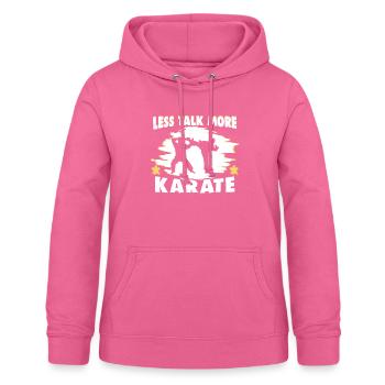 Karate Kampfsport Karate Trainer Karate Kämpfer - Frauen Hoodie - Pink - Vorne - AI Model Female 172 light (172cm)