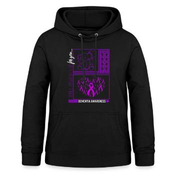 Chemise de démence, je me souviendrai pour vous démence - Sweat à capuche Femme - noir - Devant - AI Model Female 172 light (172cm)