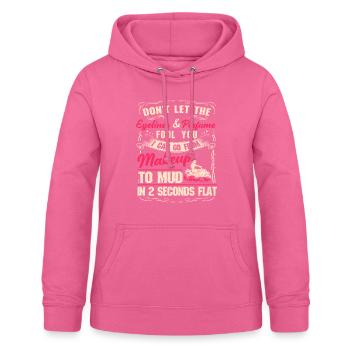 Quadgirl ATV 4 Wheeler Off Roading Lover - Frauen Hoodie - Pink - Vorne - AI Model Female 172 light (172cm)