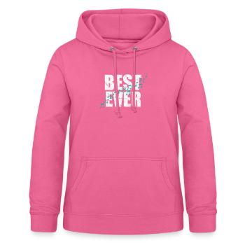 Meilleure tonalité de musique de tous les temps - Sweat à capuche Femme - rose - Devant - AI Model Female 172 light (172cm)