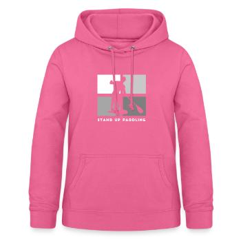 SUP board paddleboarding paddel supboard Stand Up - Frauen Hoodie - Pink - Vorne - AI Model Female 172 light (172cm)