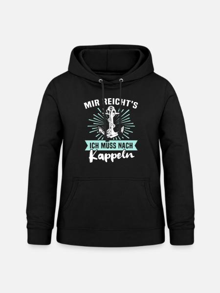 Kappeln Kappelner - Frauen Hoodie - Schwarz