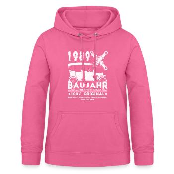 Built in 1989 Birthday Gift - Women's Hoodie - pink - Front - AI Model Female 172 light (172cm)
