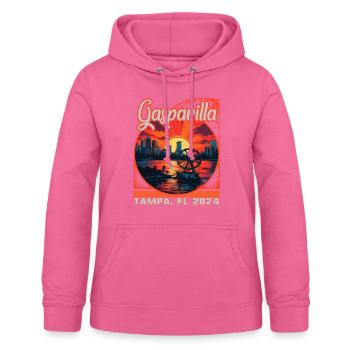 Gasparilla 2024 Sonnenrad Tampa FL - Frauen Hoodie - Pink - Vorne - AI Model Female 172 light (172cm)