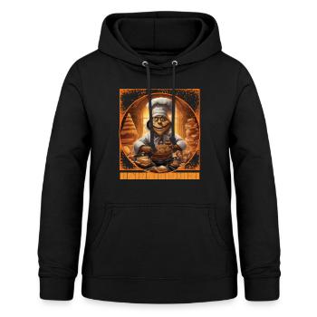 Mama Koch Backen Halloween T-Shirt - Frauen Hoodie - Schwarz - Vorne - AI Model Female 172 light (172cm)