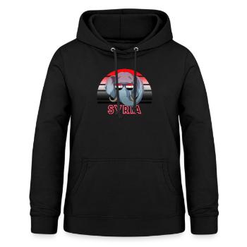 Syrien - Frauen Hoodie - Schwarz - Vorne - AI Model Female 172 light (172cm)