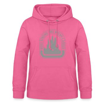 Wales Hemd, stark gebaut wie Welsh Castles T-Shirt, - Frauen Hoodie - Pink - Vorne - AI Model Female 172 light (172cm)