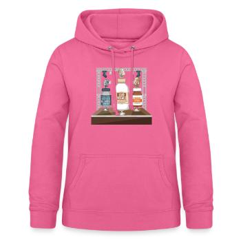 Nurse Shirt, Lead Vocals Rocunium E-Gitarre - Frauen Hoodie - Pink - Vorne - AI Model Female 172 light (172cm)