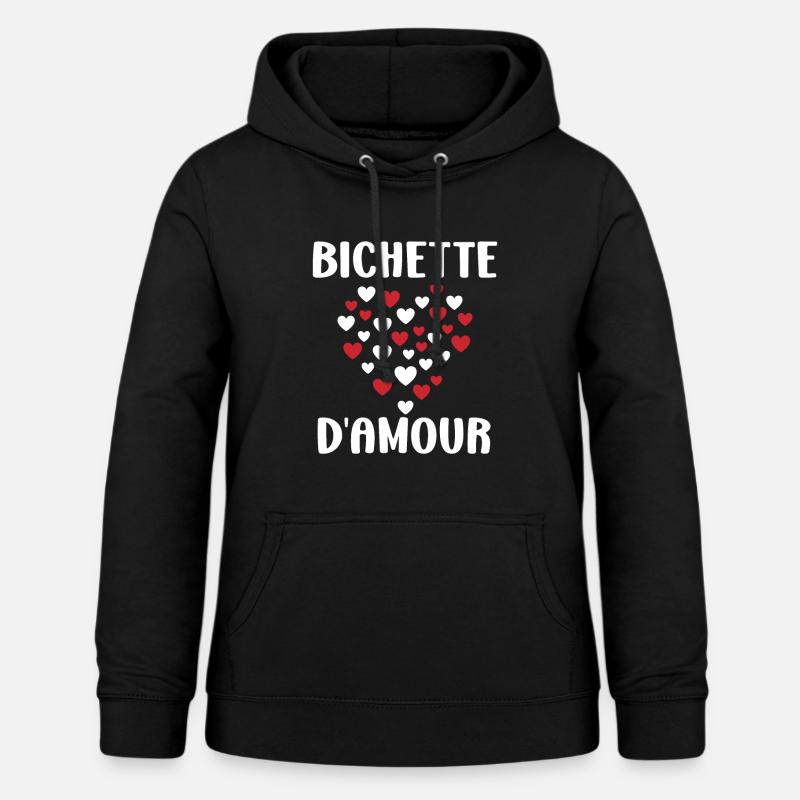 Bichette - Sweat à capuche Femme - noir