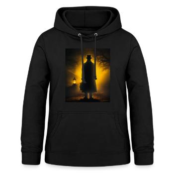 Victorien fantôme chronométreur Vintage gothique Tee - Sweat à capuche Femme - noir - Devant - AI Model Female 172 light (172cm)