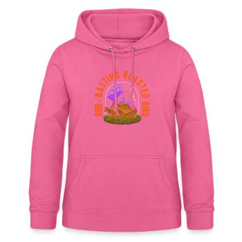 Thanksgiving-Hemd, BRB Gossing Roasted Bird T-Shirt, - Frauen Hoodie - Pink - Vorne - AI Model Female 172 light (172cm)