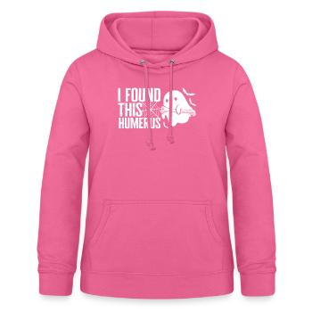 Halloween-Shirt, Ich habe dieses Humerus-T-Shirt gefunden, Geschenk - Frauen Hoodie - Pink - Vorne - AI Model Female 172 light (172cm)