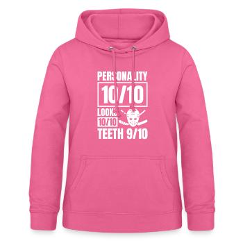 Eishockey Torwart - Frauen Hoodie - Pink - Vorne - AI Model Female 172 light (172cm)