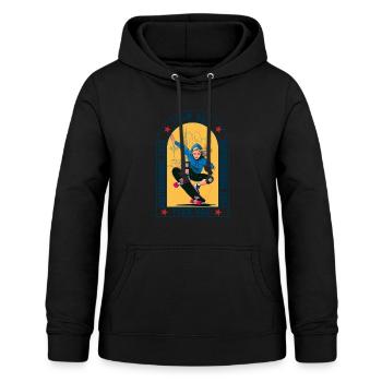 Équipement USA Sport Team Skateboarding 2024 - Sweat à capuche Femme - noir - Devant - AI Model Female 172 light (172cm)