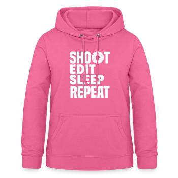 Photograph Beruf - Frauen Hoodie - Pink - Vorne - AI Model Female 172 light (172cm)