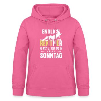 Colleagues Pensioners Pension Start of Retirement - Women's Hoodie - pink - Front - AI Model Female 172 light (172cm)