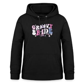 Junggesellin Jungesellinnenabschied Braut - Frauen Hoodie - Schwarz - Vorne - AI Model Female 172 light (172cm)