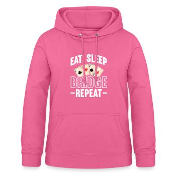 Bridge - Frauen Hoodie - Pink - Vorne - AI Model Female 172 light (172cm)