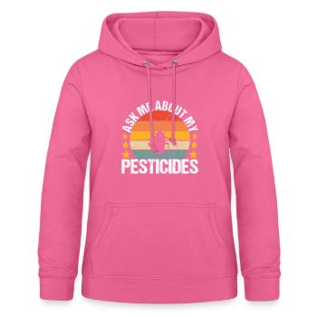 Schädlingsbekämpfung Kammerjäger - Frauen Hoodie - Pink - Vorne - AI Model Female 172 light (172cm)