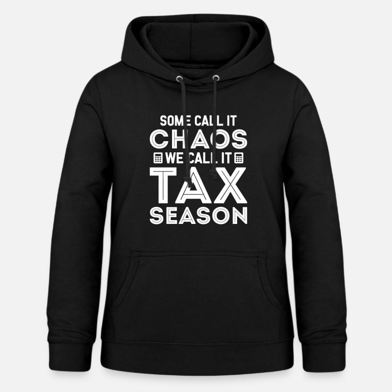 Préparateur de déclarations de revenus Comptabilité - Sweat à capuche Femme - noir