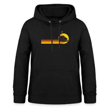 Amusement park, fairground, funfair - Women's Hoodie - black - Front - AI Model Female 172 light (172cm)