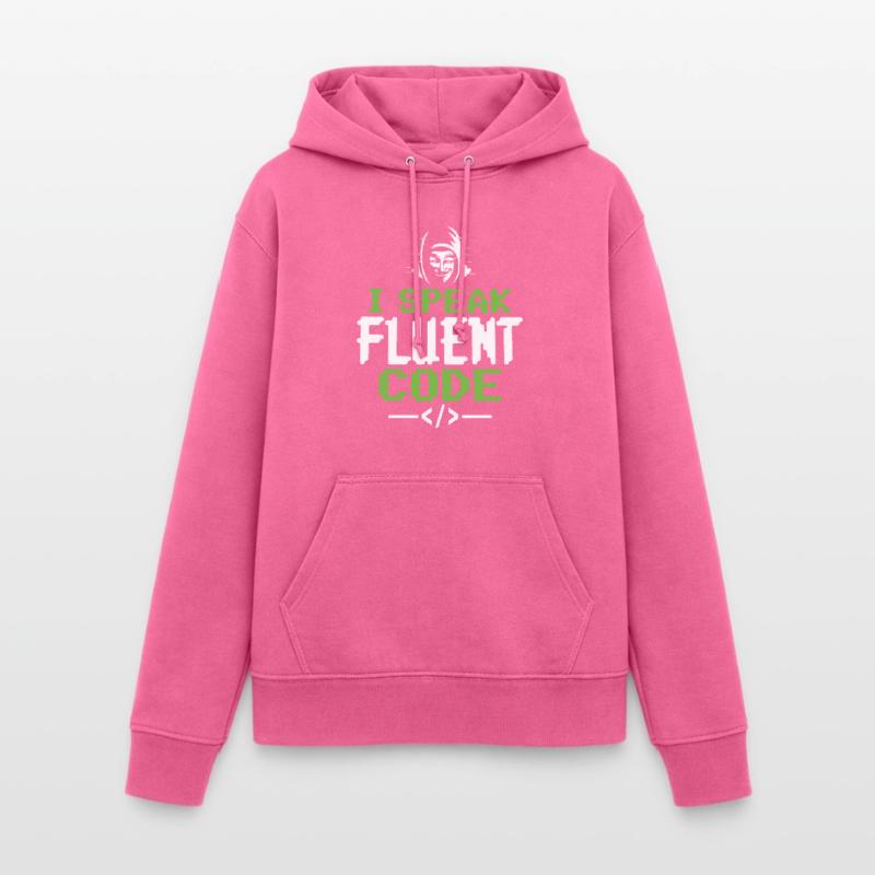 I Speak Fluent Code - Ethical Hacker Cybersecurity Frauen Hoodie
