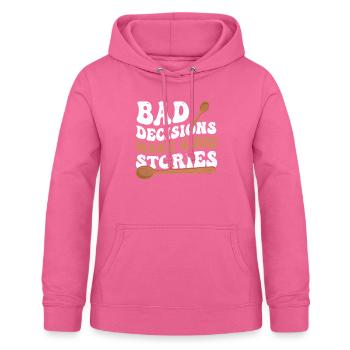 Wooden spoon survivor - Frauen Hoodie - Pink - Vorne - AI Model Female 172 light (172cm)