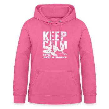 Schlange Schlangenbesitzer - Frauen Hoodie - Pink - Vorne - AI Model Female 172 light (172cm)