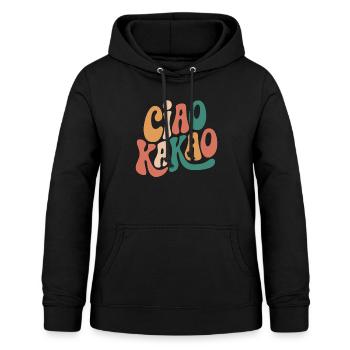 Ciao Kakao - Frauen Hoodie - Schwarz - Vorne - AI Model Female 172 light (172cm)