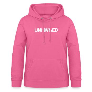 Verwirrt - Frauen Hoodie - Pink - Vorne - AI Model Female 172 light (172cm)