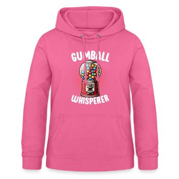 Machine à boules de gomme - Sweat à capuche Femme - rose - Devant - AI Model Female 172 light (172cm)