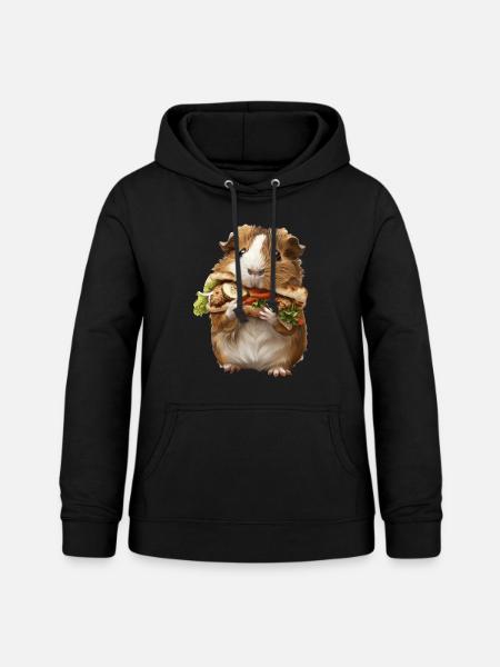 Meerschweinchen - Frauen Hoodie - Schwarz
