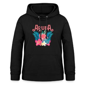 Aruba Caribbean Summer Ocean Beach Gift - Women's Hoodie - black - Front - AI Model Female 172 light (172cm)